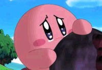 Kirby pleure