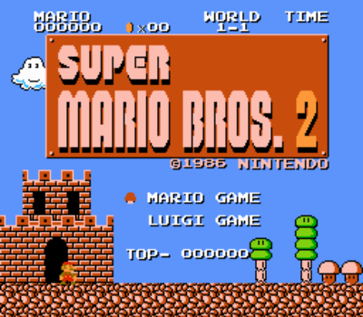 Super Mario Bros 2 Lost Levels NES