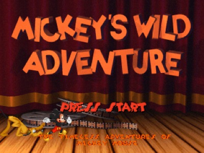 Mickey's Wild Adventure PS1