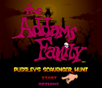 The Addams Family : Pugsley's Scavenger Hunt