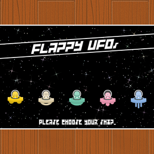 Flappy UFOs - Jeu HTML5