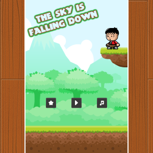 The Sky Is Falling Down - HTML5 Game